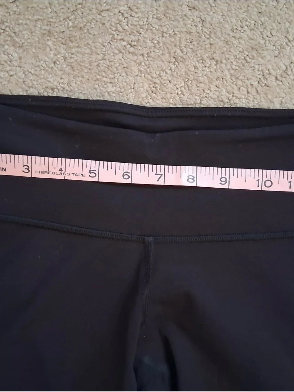 lululemon athletica Black mid-Rise Leggings